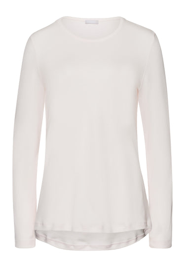 76491 Loungy Nights Knit Long Sleeve Shirt - 1393 Rose Cream